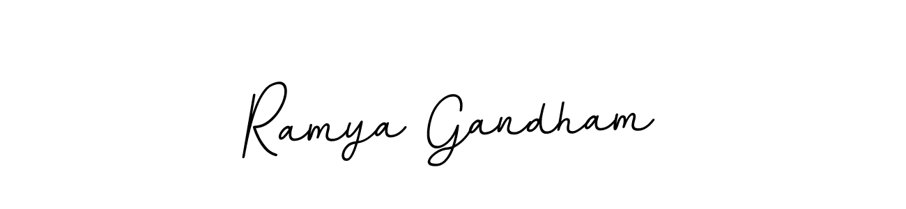 Make a beautiful signature design for name Ramya Gandham. Use this online signature maker to create a handwritten signature for free. Ramya Gandham signature style 11 images and pictures png