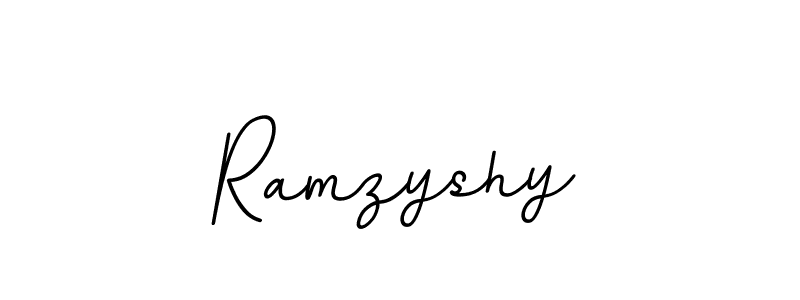 You should practise on your own different ways (BallpointsItalic-DORy9) to write your name (Ramzyshy) in signature. don't let someone else do it for you. Ramzyshy signature style 11 images and pictures png