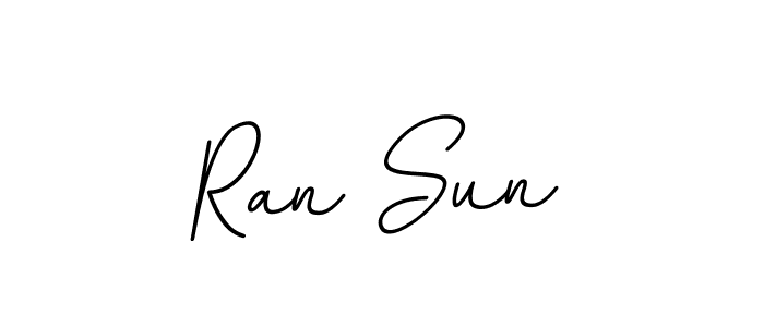 Design your own signature with our free online signature maker. With this signature software, you can create a handwritten (BallpointsItalic-DORy9) signature for name Ran Sun. Ran Sun signature style 11 images and pictures png