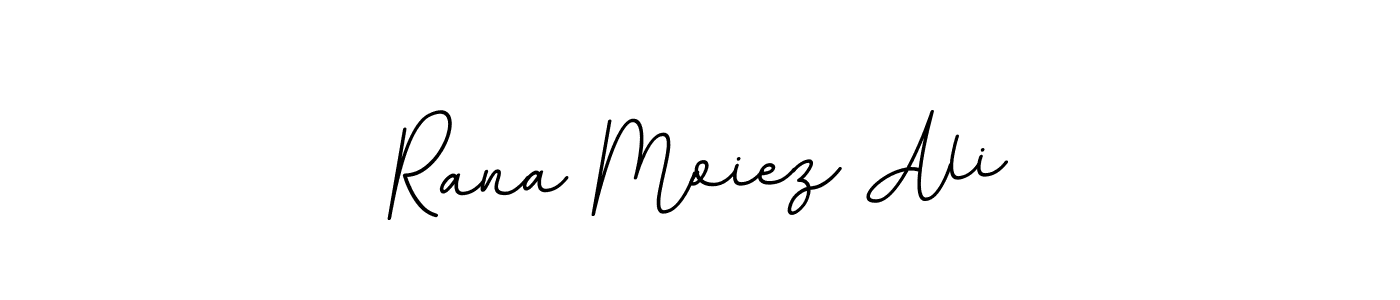 Make a beautiful signature design for name Rana Moiez Ali. With this signature (BallpointsItalic-DORy9) style, you can create a handwritten signature for free. Rana Moiez Ali signature style 11 images and pictures png