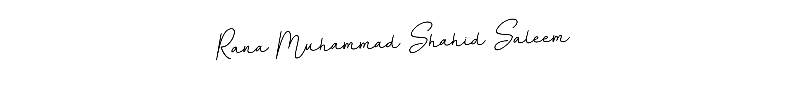 Also we have Rana Muhammad Shahid Saleem name is the best signature style. Create professional handwritten signature collection using BallpointsItalic-DORy9 autograph style. Rana Muhammad Shahid Saleem signature style 11 images and pictures png