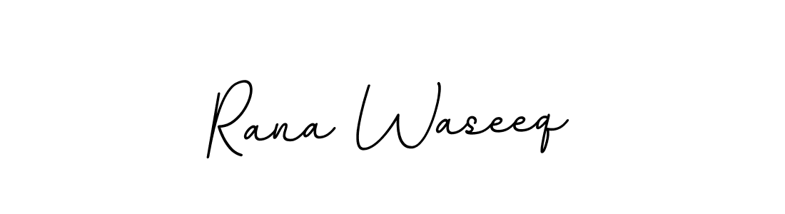 It looks lik you need a new signature style for name Rana Waseeq. Design unique handwritten (BallpointsItalic-DORy9) signature with our free signature maker in just a few clicks. Rana Waseeq signature style 11 images and pictures png