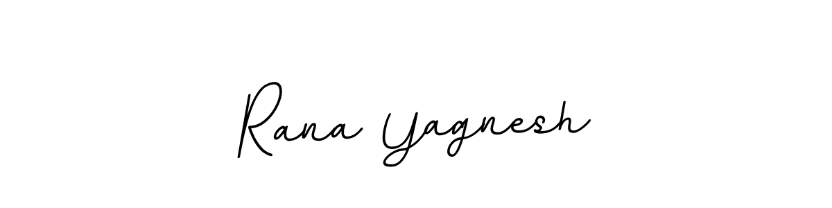Use a signature maker to create a handwritten signature online. With this signature software, you can design (BallpointsItalic-DORy9) your own signature for name Rana Yagnesh. Rana Yagnesh signature style 11 images and pictures png