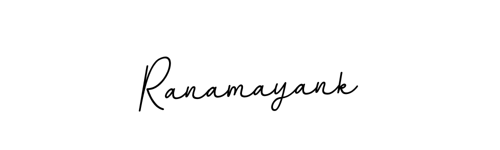 Design your own signature with our free online signature maker. With this signature software, you can create a handwritten (BallpointsItalic-DORy9) signature for name Ranamayank. Ranamayank signature style 11 images and pictures png