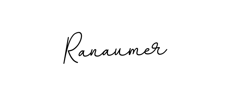 Use a signature maker to create a handwritten signature online. With this signature software, you can design (BallpointsItalic-DORy9) your own signature for name Ranaumer. Ranaumer signature style 11 images and pictures png
