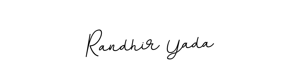 How to make Randhir Yada signature? BallpointsItalic-DORy9 is a professional autograph style. Create handwritten signature for Randhir Yada name. Randhir Yada signature style 11 images and pictures png