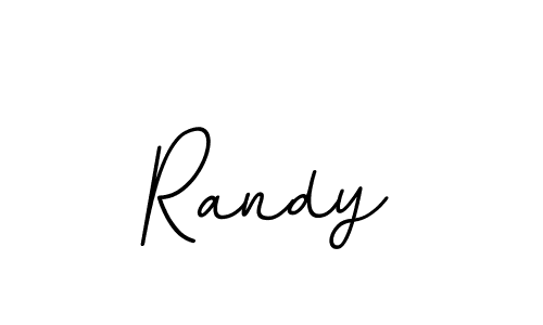 Make a beautiful signature design for name Randy. With this signature (BallpointsItalic-DORy9) style, you can create a handwritten signature for free. Randy signature style 11 images and pictures png