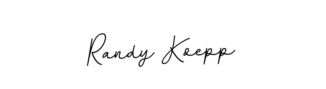 Randy Koepp stylish signature style. Best Handwritten Sign (BallpointsItalic-DORy9) for my name. Handwritten Signature Collection Ideas for my name Randy Koepp. Randy Koepp signature style 11 images and pictures png