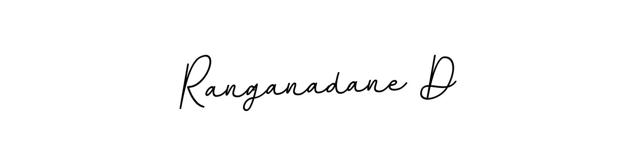 Create a beautiful signature design for name Ranganadane D. With this signature (BallpointsItalic-DORy9) fonts, you can make a handwritten signature for free. Ranganadane D signature style 11 images and pictures png