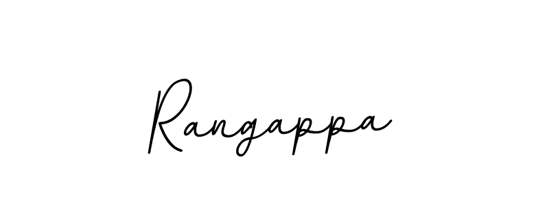 Use a signature maker to create a handwritten signature online. With this signature software, you can design (BallpointsItalic-DORy9) your own signature for name Rangappa. Rangappa signature style 11 images and pictures png