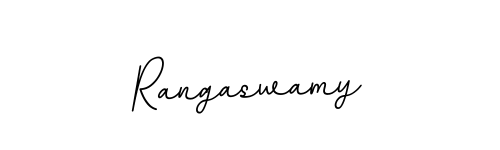 Use a signature maker to create a handwritten signature online. With this signature software, you can design (BallpointsItalic-DORy9) your own signature for name Rangaswamy. Rangaswamy signature style 11 images and pictures png