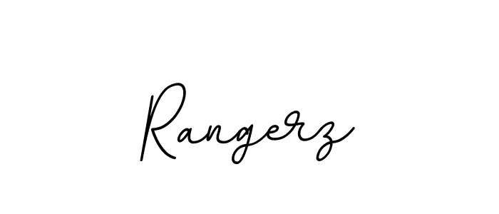 Make a beautiful signature design for name Rangerz. With this signature (BallpointsItalic-DORy9) style, you can create a handwritten signature for free. Rangerz signature style 11 images and pictures png