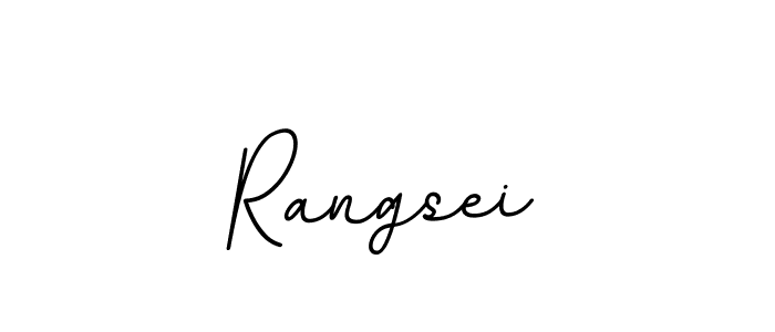 Make a beautiful signature design for name Rangsei. With this signature (BallpointsItalic-DORy9) style, you can create a handwritten signature for free. Rangsei signature style 11 images and pictures png