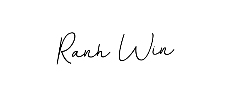 Similarly BallpointsItalic-DORy9 is the best handwritten signature design. Signature creator online .You can use it as an online autograph creator for name Ranh Win. Ranh Win signature style 11 images and pictures png