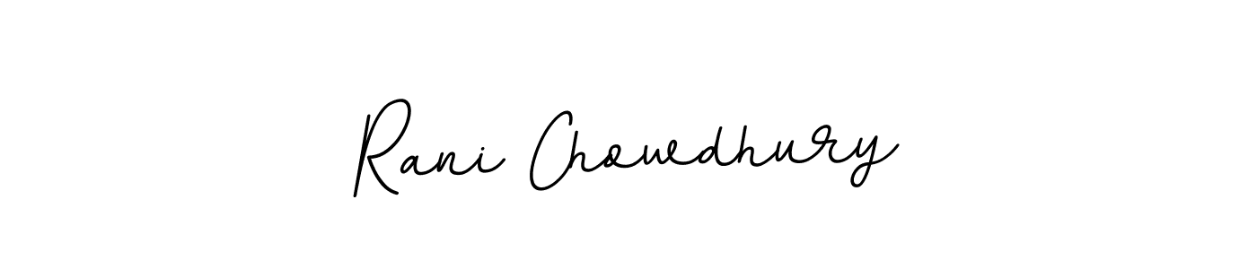 Make a beautiful signature design for name Rani Chowdhury. Use this online signature maker to create a handwritten signature for free. Rani Chowdhury signature style 11 images and pictures png