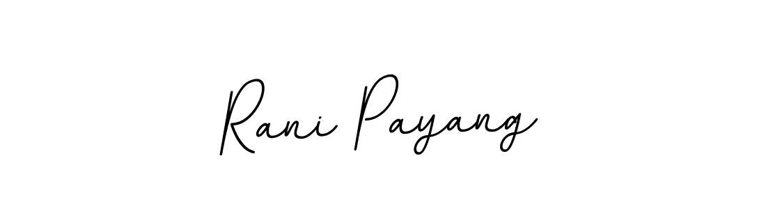 It looks lik you need a new signature style for name Rani Payang. Design unique handwritten (BallpointsItalic-DORy9) signature with our free signature maker in just a few clicks. Rani Payang signature style 11 images and pictures png