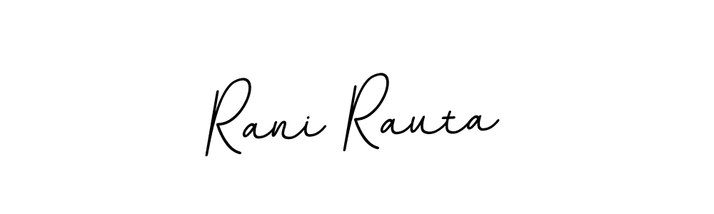 The best way (BallpointsItalic-DORy9) to make a short signature is to pick only two or three words in your name. The name Rani Rauta include a total of six letters. For converting this name. Rani Rauta signature style 11 images and pictures png