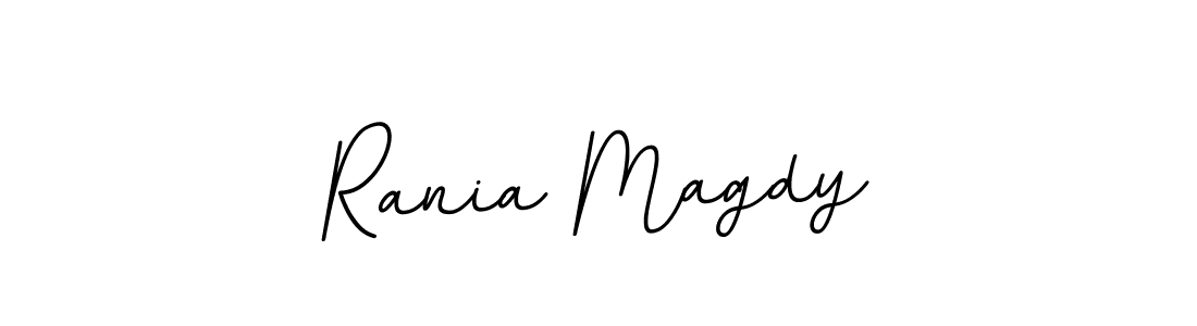 Also You can easily find your signature by using the search form. We will create Rania Magdy name handwritten signature images for you free of cost using BallpointsItalic-DORy9 sign style. Rania Magdy signature style 11 images and pictures png