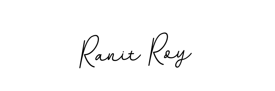 Design your own signature with our free online signature maker. With this signature software, you can create a handwritten (BallpointsItalic-DORy9) signature for name Ranit Roy. Ranit Roy signature style 11 images and pictures png