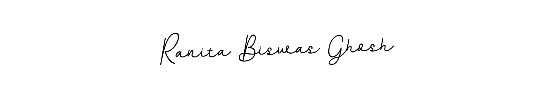 Ranita Biswas Ghosh stylish signature style. Best Handwritten Sign (BallpointsItalic-DORy9) for my name. Handwritten Signature Collection Ideas for my name Ranita Biswas Ghosh. Ranita Biswas Ghosh signature style 11 images and pictures png