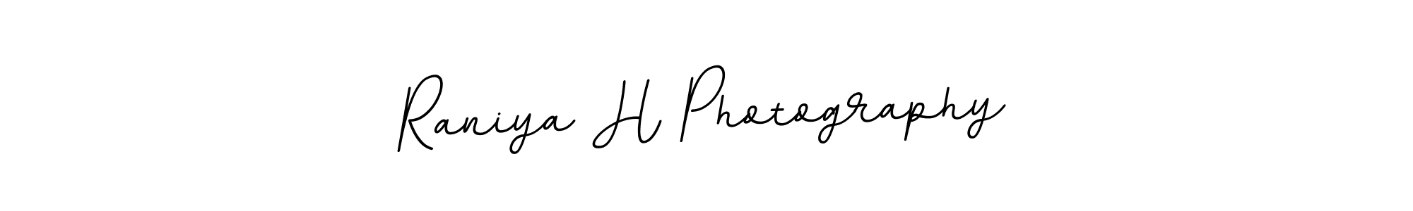 The best way (BallpointsItalic-DORy9) to make a short signature is to pick only two or three words in your name. The name Raniya H Photography include a total of six letters. For converting this name. Raniya H Photography signature style 11 images and pictures png