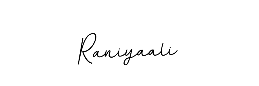 Create a beautiful signature design for name Raniyaali. With this signature (BallpointsItalic-DORy9) fonts, you can make a handwritten signature for free. Raniyaali signature style 11 images and pictures png