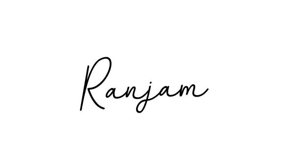 Also we have Ranjam name is the best signature style. Create professional handwritten signature collection using BallpointsItalic-DORy9 autograph style. Ranjam signature style 11 images and pictures png