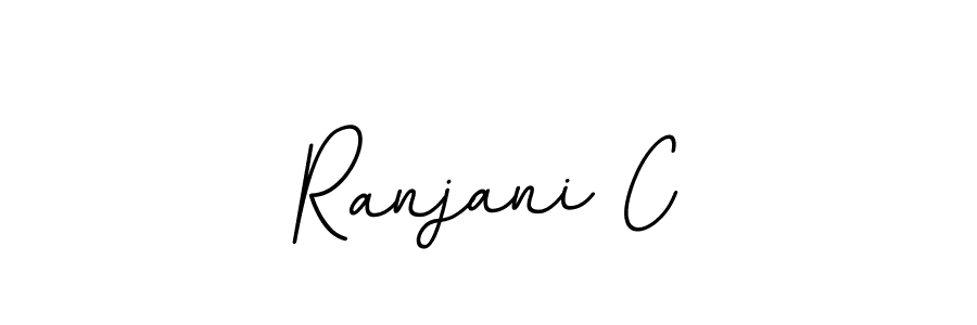 It looks lik you need a new signature style for name Ranjani C. Design unique handwritten (BallpointsItalic-DORy9) signature with our free signature maker in just a few clicks. Ranjani C signature style 11 images and pictures png