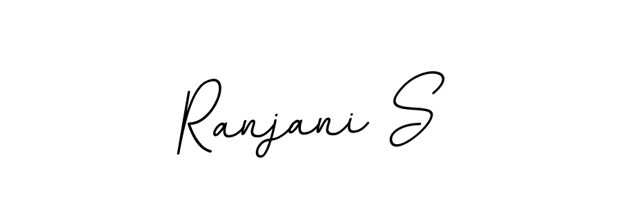 You can use this online signature creator to create a handwritten signature for the name Ranjani S. This is the best online autograph maker. Ranjani S signature style 11 images and pictures png