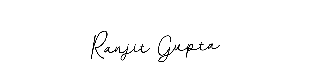 The best way (BallpointsItalic-DORy9) to make a short signature is to pick only two or three words in your name. The name Ranjit Gupta include a total of six letters. For converting this name. Ranjit Gupta signature style 11 images and pictures png