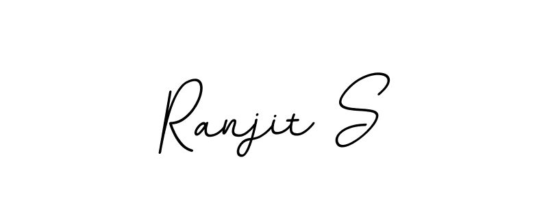 Make a beautiful signature design for name Ranjit S. Use this online signature maker to create a handwritten signature for free. Ranjit S signature style 11 images and pictures png