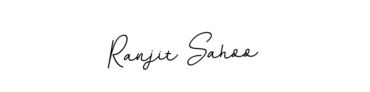 The best way (BallpointsItalic-DORy9) to make a short signature is to pick only two or three words in your name. The name Ranjit Sahoo include a total of six letters. For converting this name. Ranjit Sahoo signature style 11 images and pictures png