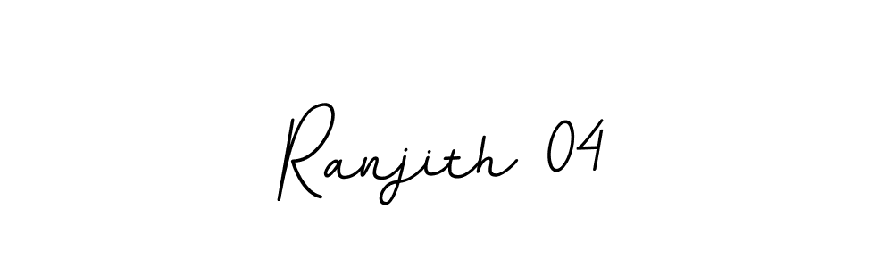 You should practise on your own different ways (BallpointsItalic-DORy9) to write your name (Ranjith 04) in signature. don't let someone else do it for you. Ranjith 04 signature style 11 images and pictures png