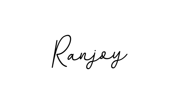 Make a beautiful signature design for name Ranjoy. Use this online signature maker to create a handwritten signature for free. Ranjoy signature style 11 images and pictures png