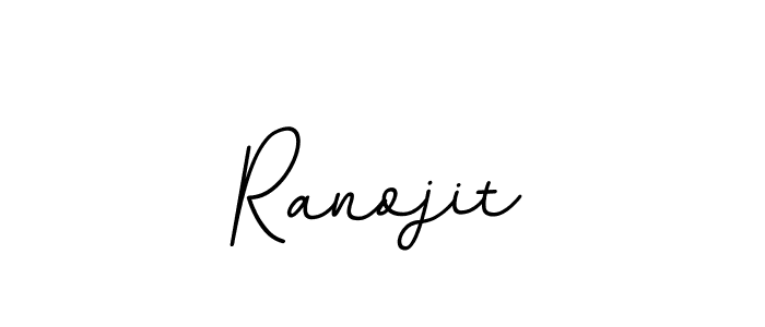 Ranojit stylish signature style. Best Handwritten Sign (BallpointsItalic-DORy9) for my name. Handwritten Signature Collection Ideas for my name Ranojit. Ranojit signature style 11 images and pictures png