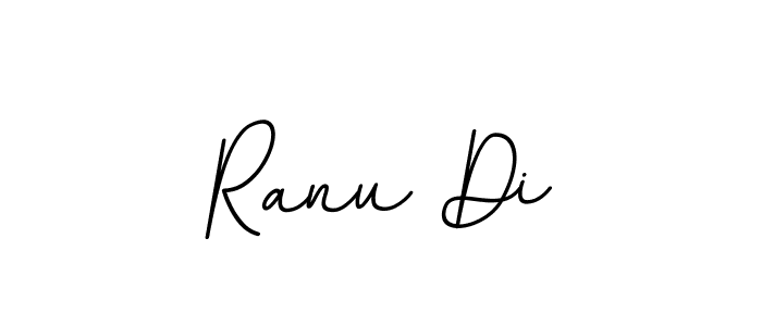 Use a signature maker to create a handwritten signature online. With this signature software, you can design (BallpointsItalic-DORy9) your own signature for name Ranu Di. Ranu Di signature style 11 images and pictures png