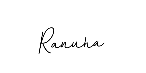How to make Ranuha signature? BallpointsItalic-DORy9 is a professional autograph style. Create handwritten signature for Ranuha name. Ranuha signature style 11 images and pictures png