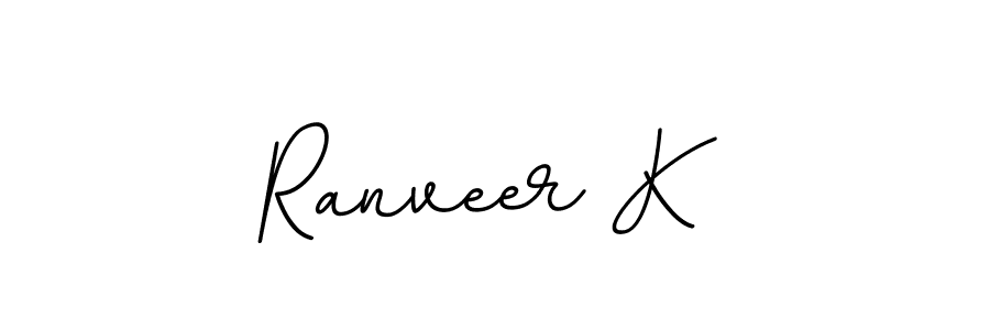 Make a beautiful signature design for name Ranveer K. Use this online signature maker to create a handwritten signature for free. Ranveer K signature style 11 images and pictures png