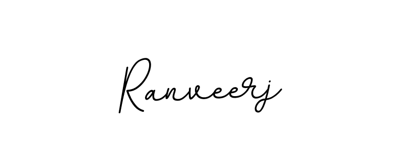 Create a beautiful signature design for name Ranveerj. With this signature (BallpointsItalic-DORy9) fonts, you can make a handwritten signature for free. Ranveerj signature style 11 images and pictures png