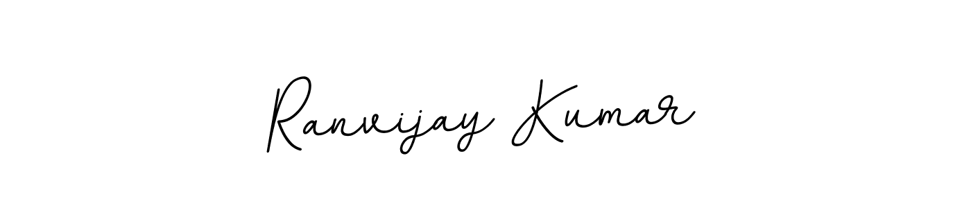 Design your own signature with our free online signature maker. With this signature software, you can create a handwritten (BallpointsItalic-DORy9) signature for name Ranvijay Kumar. Ranvijay Kumar signature style 11 images and pictures png
