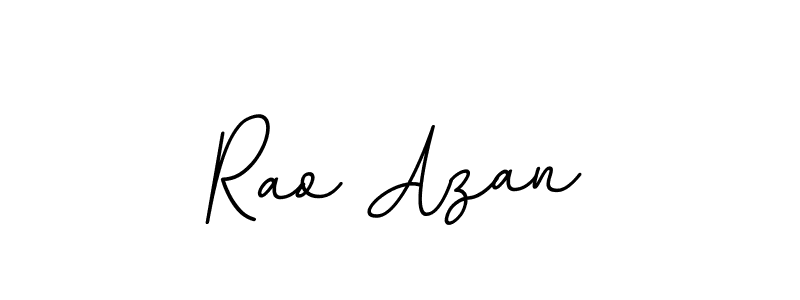 How to make Rao Azan signature? BallpointsItalic-DORy9 is a professional autograph style. Create handwritten signature for Rao Azan name. Rao Azan signature style 11 images and pictures png