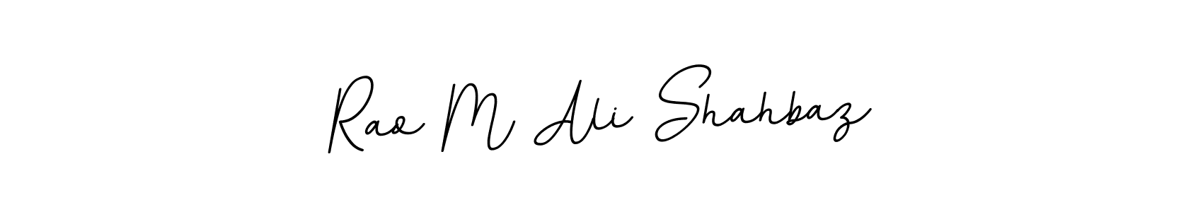 It looks lik you need a new signature style for name Rao M Ali Shahbaz. Design unique handwritten (BallpointsItalic-DORy9) signature with our free signature maker in just a few clicks. Rao M Ali Shahbaz signature style 11 images and pictures png