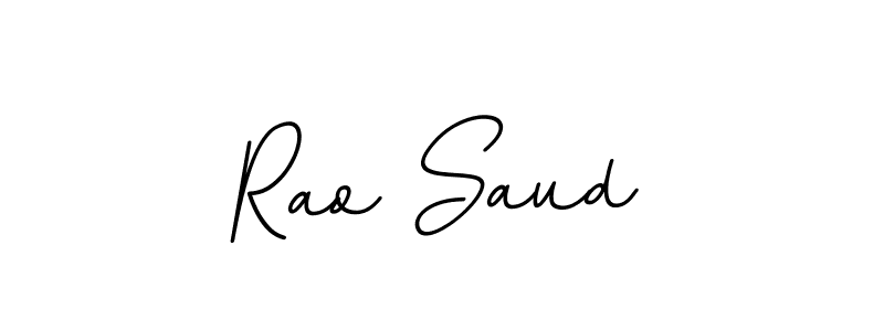 This is the best signature style for the Rao Saud name. Also you like these signature font (BallpointsItalic-DORy9). Mix name signature. Rao Saud signature style 11 images and pictures png