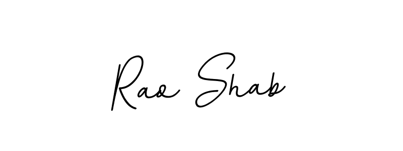 BallpointsItalic-DORy9 is a professional signature style that is perfect for those who want to add a touch of class to their signature. It is also a great choice for those who want to make their signature more unique. Get Rao Shab name to fancy signature for free. Rao Shab signature style 11 images and pictures png