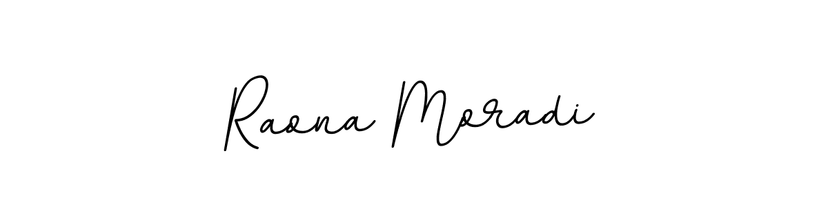 Design your own signature with our free online signature maker. With this signature software, you can create a handwritten (BallpointsItalic-DORy9) signature for name Raona Moradi. Raona Moradi signature style 11 images and pictures png