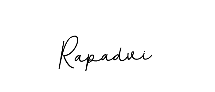 Make a beautiful signature design for name Rapadvi. With this signature (BallpointsItalic-DORy9) style, you can create a handwritten signature for free. Rapadvi signature style 11 images and pictures png