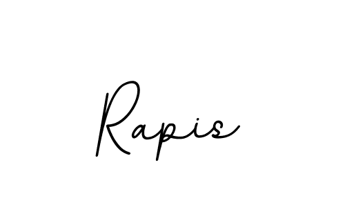 How to make Rapis signature? BallpointsItalic-DORy9 is a professional autograph style. Create handwritten signature for Rapis name. Rapis signature style 11 images and pictures png