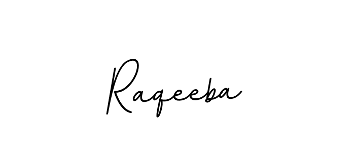 Design your own signature with our free online signature maker. With this signature software, you can create a handwritten (BallpointsItalic-DORy9) signature for name Raqeeba. Raqeeba signature style 11 images and pictures png