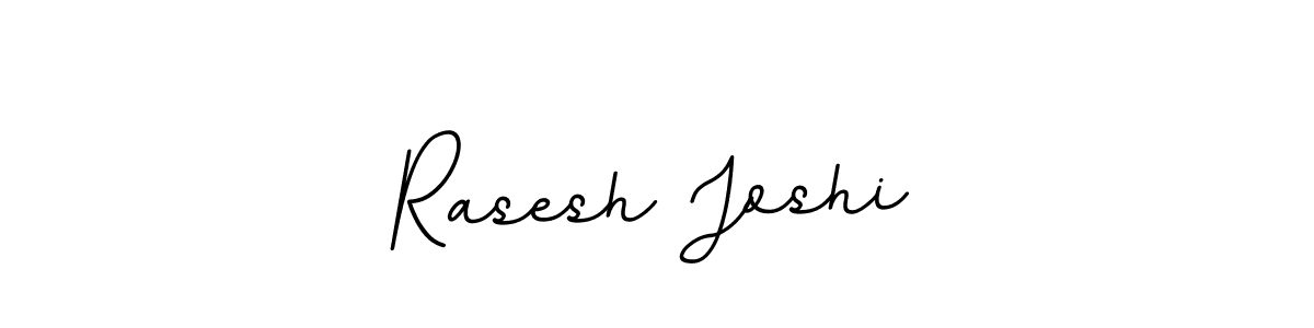 Design your own signature with our free online signature maker. With this signature software, you can create a handwritten (BallpointsItalic-DORy9) signature for name Rasesh Joshi. Rasesh Joshi signature style 11 images and pictures png