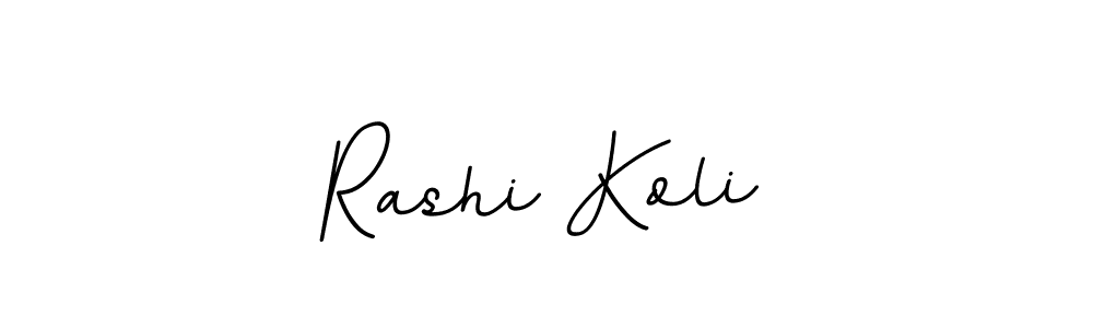 Check out images of Autograph of Rashi Koli name. Actor Rashi Koli Signature Style. BallpointsItalic-DORy9 is a professional sign style online. Rashi Koli signature style 11 images and pictures png